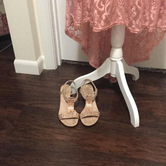 Mauve BBX Lephsnt Dress. High front low back dress. - Picture 5 of 8